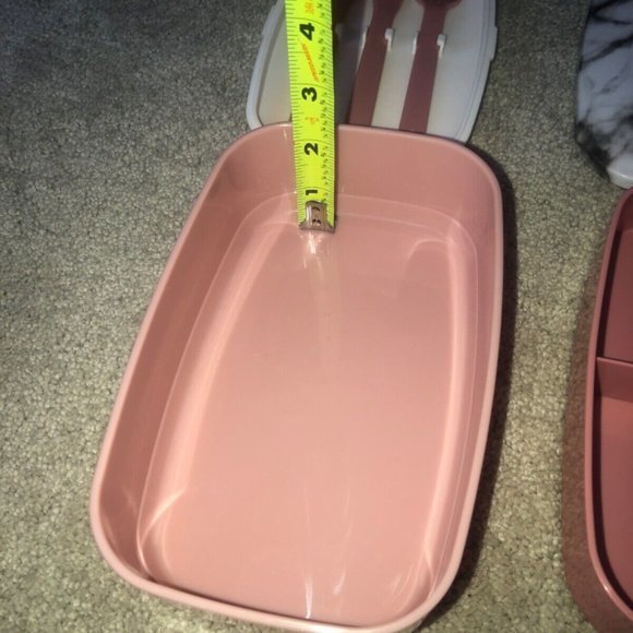 Bento Box Bentgo Lunchbox Blush‎ Marble Print - Picture 10 of 13